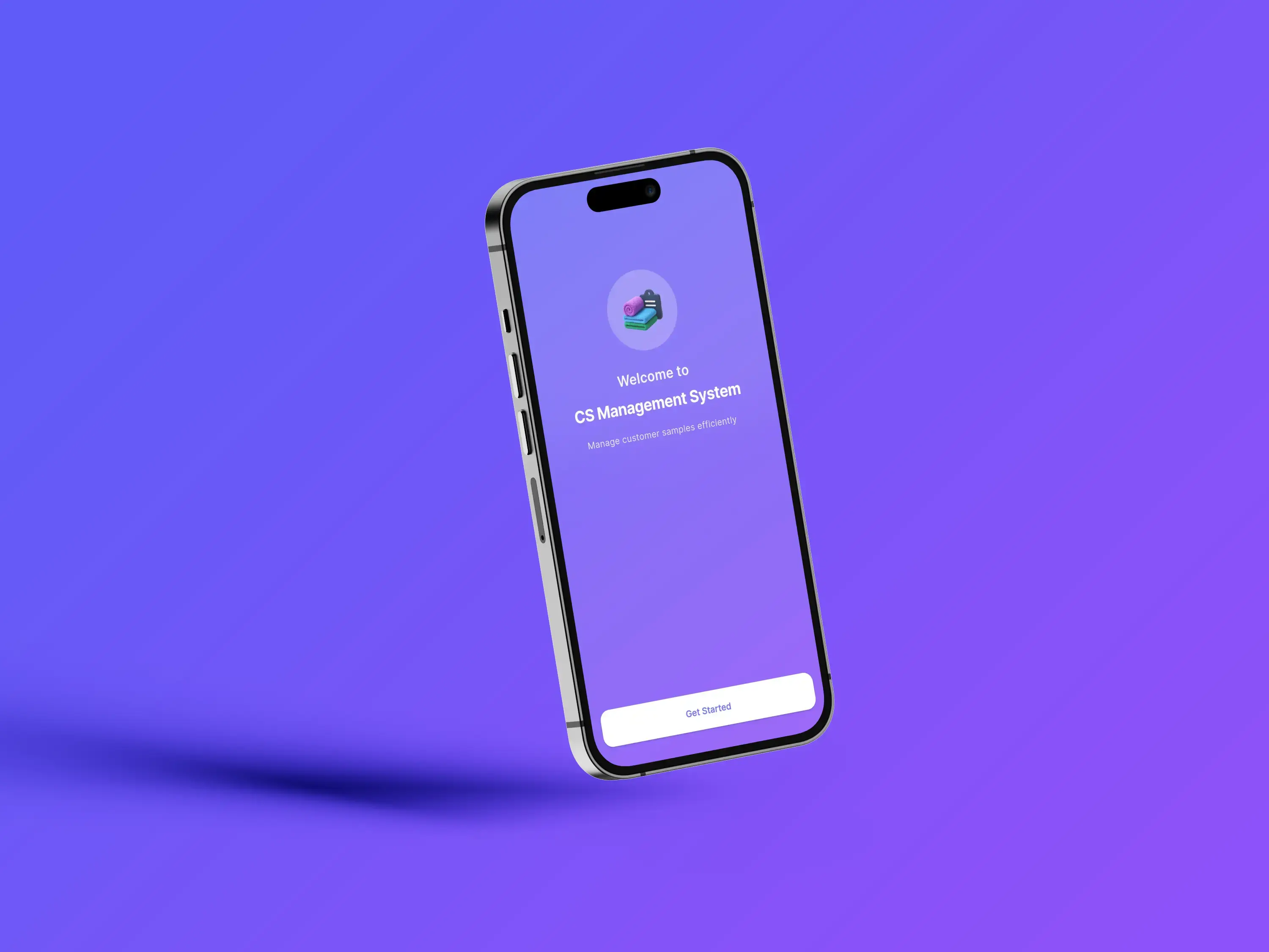 CS Management System landing preview